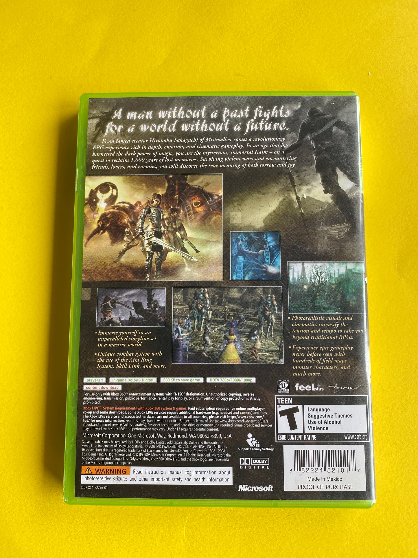 Lost Odyssey Xbox 360